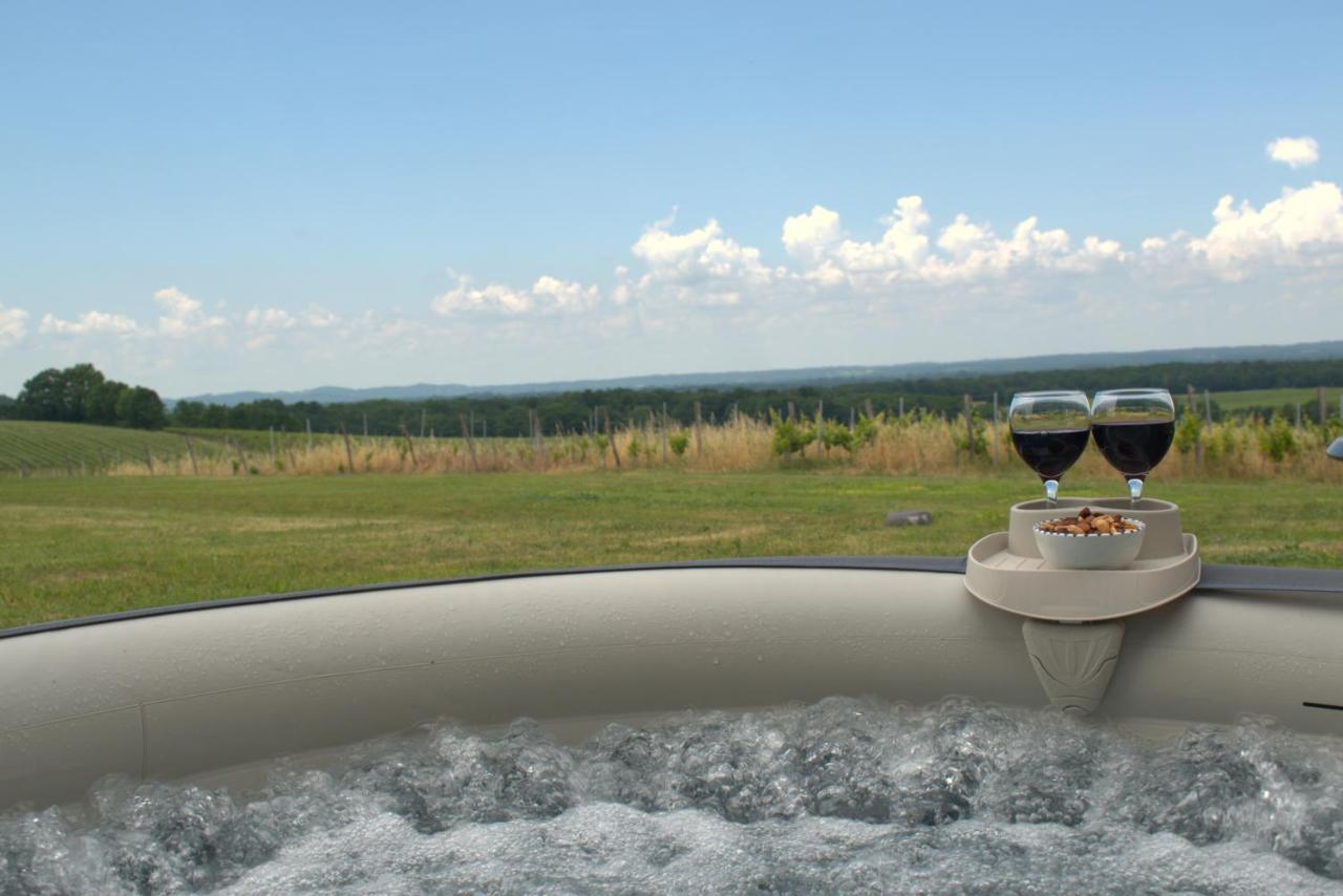 Perigourdine Avec Spa Et Vue Pomport 外观 照片