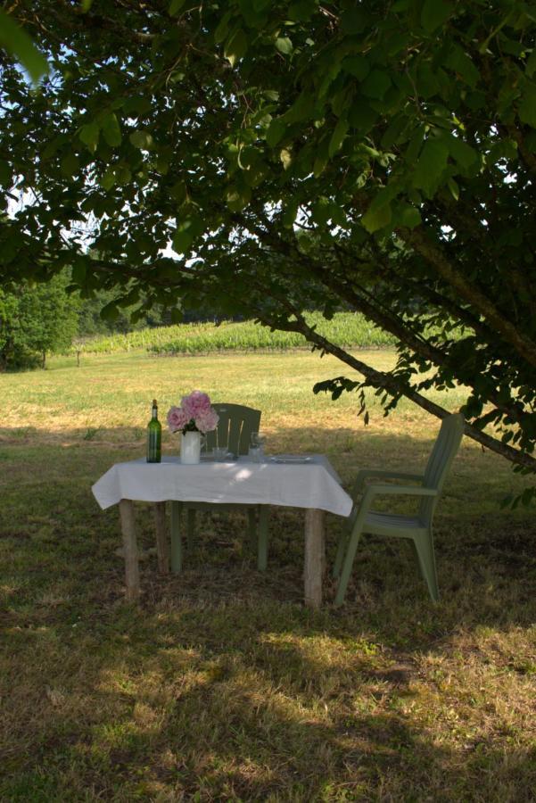 Perigourdine Avec Spa Et Vue Pomport 外观 照片