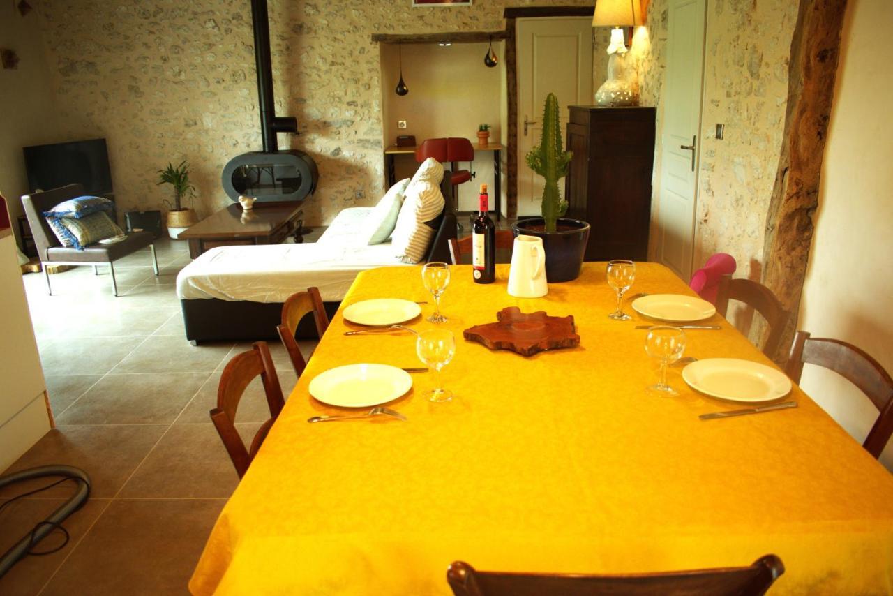 Perigourdine Avec Spa Et Vue Pomport 外观 照片
