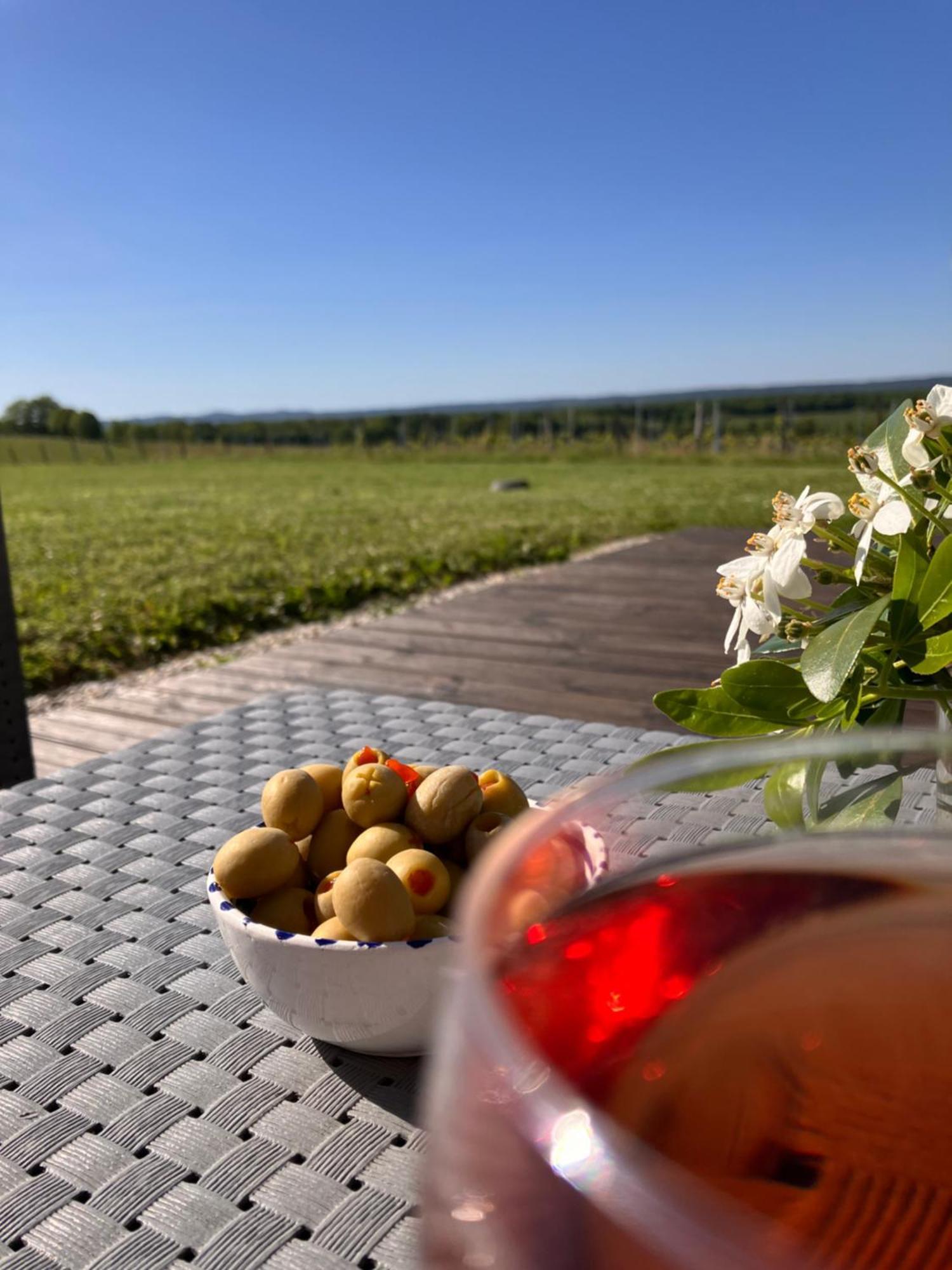 Perigourdine Avec Spa Et Vue Pomport 外观 照片