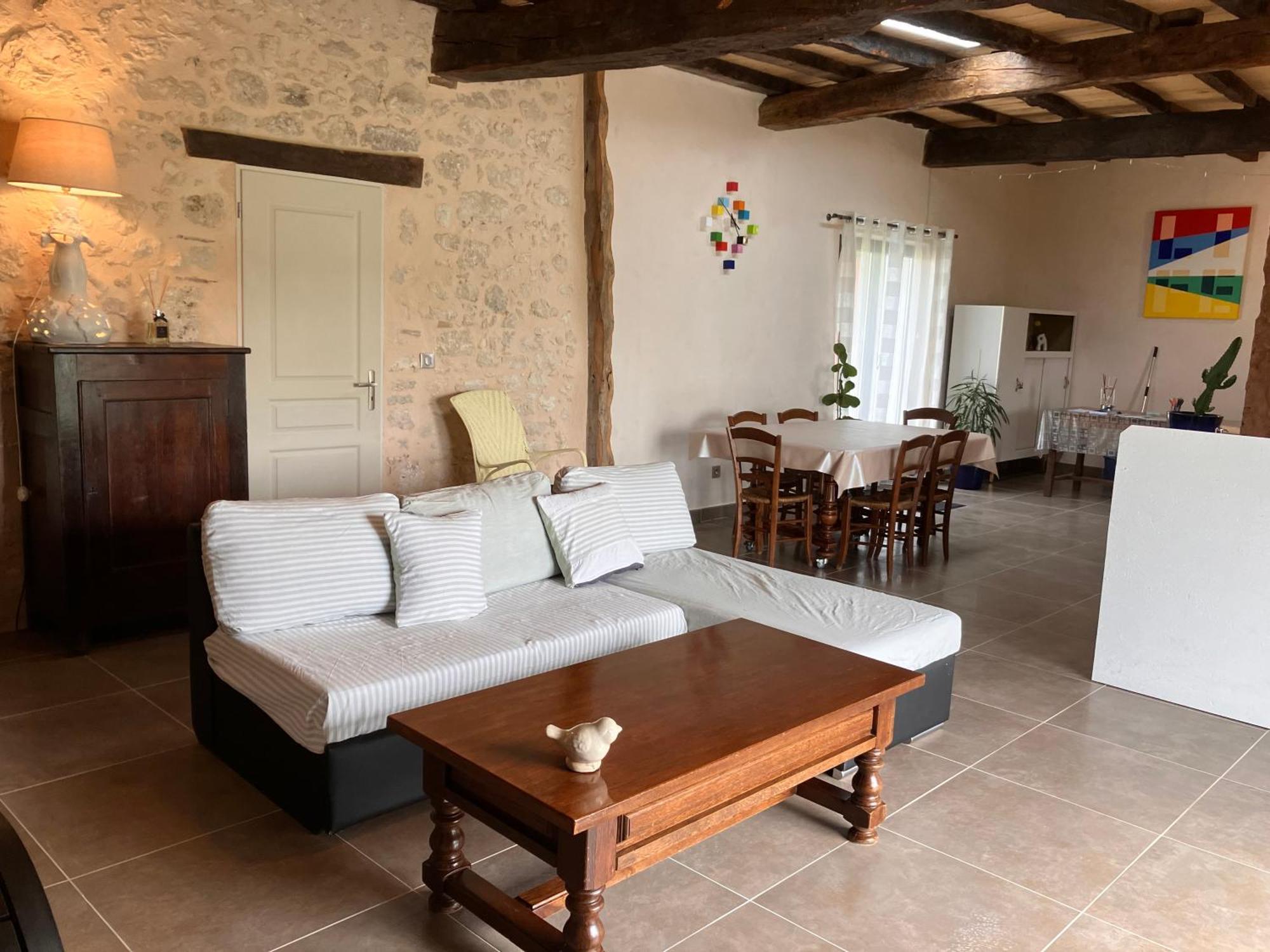 Perigourdine Avec Spa Et Vue Pomport 外观 照片